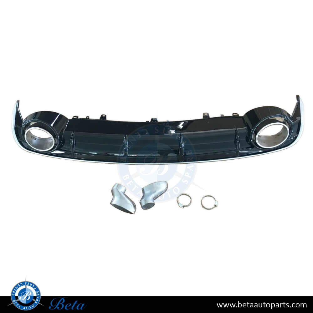 RS6 Look Rear Diffuser with Exhaust Tips for Audi A6 2015-2018 models, Part Number 4G0807521 RS6 Look Rear Diffuser with Exhaust Tips for Audi A6 2015-2018 models, Part Number 4G0807521